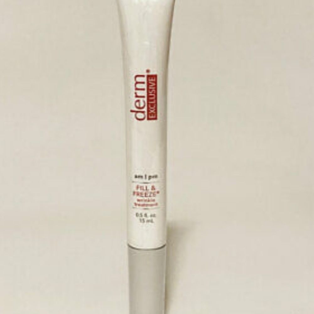 Derm Exclusive Fill & Freeze New Sealed 0.5 FL oz
